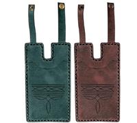 Generico Western Boot Wallet with Snap Strap, Handcrafted Leather Boot Credit Card Holder, with Snap Fastening, for Women Men (A9)