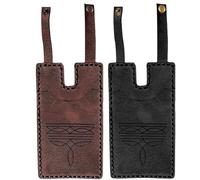 Generico Western Boot Wallet with Snap Strap, Handcrafted Leather Boot Credit Card Holder, with Snap Fastening, for Women Men (A10)