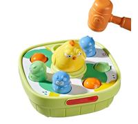 Generico Whack Mole Game - Mini Electronic Pounding Bench Coin | Interactive Toys for Kids | Educational Pounding Game for Kids | Interactive Toy with Hammers Toys Aged Over 18 Months