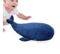 Generico Whale Plush Toy, Hugging Pillow Doll, Skin-Friendly Stuffed Animal for Nursery, Bedroom, Sofa, or Car, Soft and Cuddly Gift for Kids and Adults, 25x8x8cm, 45x15x15cm Sizes