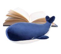 Generico Whale Plush Toy, Soft Hugging Pillow, Skin-Friendly Cartoon Doll, Cute Room Decoration for Nursery, Bedroom, Living Room, Sofa, Car, Desktop Display, for Kids and Lovers Ask C