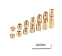Generico Wheel Balance Weight - 2.44 inch Motorcycle Spoke Weights | Brass Precision Balancing Kit Alloy Set for Smooth Riding, Ideal for Balancing Wheels in Garages