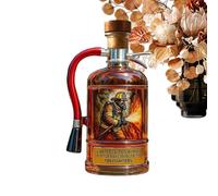 Generico Whiskey Bottle, Whiskey Glass Decanter, Extinguisher Shape Creative Decanter, 10oz Decorative Jar, Ideal for Birthday Surprise, Home, Men, Party, Husband, Dad, Collector, Enthusiast