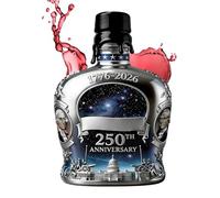 Generico Whiskey Decanter Glass Alcohol Bottle 350ml US 250th Design Elegant Bar Display Liquor Storage Spirit Decanter For Home Bar Restaurant Gift Set