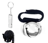 Generico Whistle Bells for Outdoor Bears - Bear Bells for Hiking - Metal Rust-Proof Portable Survival F0r Cycling Mountaineering Backpacking Fishing Adventure Photographers