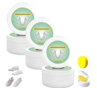 Generico Whiteshoe Cleaning Cream Shoes Washer, Water-Free WhiteShoes Cleaning Paste, Multi-effect for Sneakers (3-PCS)