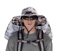 Generico Wide Brim Solar Fan Hat, Waterproof Fishing UV Hat Lightweight