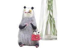 Generico Wide-Eyed Whimsical Tabletop Doll | Felt Animals Sculpture, Wide Eyed Design, Soft Texture, Compact Figure Form, Cute Character Look, Collectors Display, Craft Lovers, Bedroom Accent