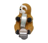 Generico Wide Tape Dispenser - 13.6 * 7 * 6.5cm Tape Holder Adhesive Roll Holder | Sloth Ornament With Non-Skid Base | Desks Tapes Dispensers Stationery | Cute Desk Accessories, School Supplies