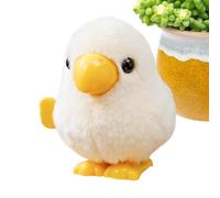 Generico Wind Up Animal - Cute Plush Parrot Figurine, Interactive Jumping Bird Toy, Wind Up Mechanical Animal for Kids Play | Soft Plush - Bird Toy for Indoor Outdoor Fun | Educational Novelty Toys