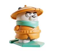 Generico Wind Up Panda Toy - Flying Animal Clockwork Figure, Action Model | Smooth Edge ABS Mechanical Walking Toy for Kids Outdoor Travel Home School Play