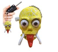 Generico Wind Up Skeleton Toy, Clockwork Skull Walking Figurine, Funny Halloween Desk Decoration, Party Favor, Prank Model for Birthday Celebration, Home, And Offices Display, 4.3x5.3x6.5cm