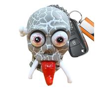 Generico Wind Up Skeleton Toy, Clockwork Walking Skull, Funny Prank Model Figure, 1.69x2.09x2.56 Inches, Stress Relief Gag Accessory, for Desk, Birthday, Party Favor, Decoration, Pendant, Supplies