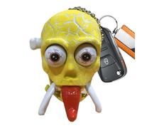 Generico Wind Up Skeleton Toy, Clockwork Walking Skull, Funny Prank Model Figure, 1.69x2.09x2.56 Inches, Stress Relief Gag Accessory, for Desk, Birthday, Party Favor, Decoration, Pendant, Supplies