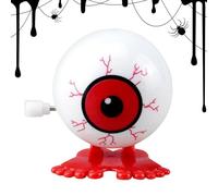 Generico Wind-Up Toy - 1.69inch Wind Up Eyeball | WindUp Eyeball | Eyeballs Bouncy Clockwork | Small Novelty Toys Horror Props for Halloween Goody Bag Filler, Home Decoration