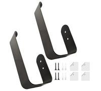 Generico Window Holdback Hook, Wall Hanger Clip, Decorative Metal Holder, Space-Saving Two Purpose Hook, Indoor Outdoor Use for Curtains Hats Towels Umbrellas Home Decor