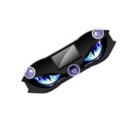 Generico Windshield Eyes Light - Solar Wireless Led Sticker for Dynamic Auto Visibility | 5.3x1.7 inch, Acrylic Abs Sign with Vibration Sensor, Decor for Car, Accessory Night Party