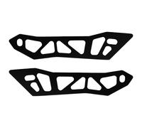 Generico Windshield Mount Bracket, Adjustable Regulator Aluminum Alloy Bracket, Anti-Slip Sturdy Replacement Accessories for Riders, Outdoor Biking Enthusiasts, Motorcycle Touring, Scooters