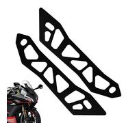Generico Windshield Mount Bracket, Adjustable Regulator Holder, Aluminum Alloy Frame, Anti Slip Grip, Easy Installation Setup, Riders Outdoor Biking Enthusiasts Adventure, 1 Pair