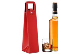 Generico Wine Bottle Bag | PU Leather Single Bottle Champagne Beer Tote