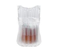 Generico Wine Bottle Travel Protector Bags, Air Column Bag Set of 50, Shockproof Cushion Sleeves for Safe Wine Transportation, Moving, Shipping and Packaging Protection, Easy to Use