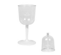 Generico Wine Glasses For Travel - 200ml Unbreakable Detachable Picnic Glasses, Lightweight Stemmed Glass, Outdoor Camping Party Bar Accessories Home, Hiking, Beach, Picnics