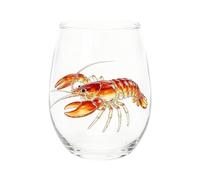 Generico Wine Glasses - No Stem 400ml Sea-Themed Novelty Glassware