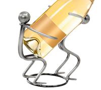 Generico Wine Holder Countertop - Metal Table Decoration - Wine Bottle Display Rack,for Enthusiasts Collectors Entertainers Homeowners Dinner Party Kitchen Restaurant Office Apartment Hotels Clubs