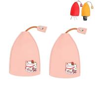 Generico WinkKey - Protective Pull Out Key Case, WinkKey - Personalized Protective Pull Out Key Case, Wink Keys Holder Leather (2PCS-A)