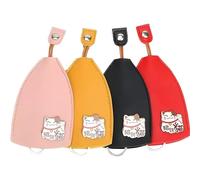 Generico WinkKey - Protective Pull Out Key Case, WinkKey - Personalized Protective Pull Out Key Case, Wink Keys Holder Leather (4PCS-MIX)
