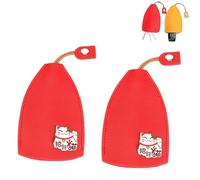 Generico WinkKey - Protective Pull Out Key Case, WinkKey - Personalized Protective Pull Out Key Case, Wink Keys Holder Leather (2PCS-J)