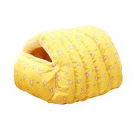Generico Winter Cat Bed - Cat Cave Bed, Removable Warm Soft House | Semi-Enclosed Washable Sleeping Tent Cushioned Pillow For Small Dog Kitten Home Outdoor Travel Indoor Bedrooms Living Rooms