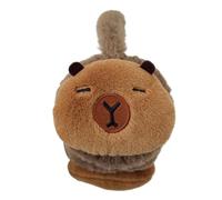 Generico Winter Earmuffs,Soft Warm Plush Wrap - Cartoon Capybara Plush Ear Muffs - for Commuting Outdoor Winter Sports Fall Skiing Ice Skating Lady Youth