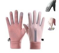 Generico Winter Gloves Women Men for Cold Weather, Running Driving Cycling, Water-Resistant & Touch Screen, Ultimate Warmth & Comfort (Pink)
