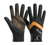 Generico Winter Motorcycle Mittens, 1 Pair Warm Touch Control Cycling Mitts for Winter, Polyester Anti-Slip Mitts for Women and Men, Indoor Outdoor Cold Weather Wear for Mountaineering, 24x14cm