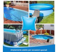 Generico Winter Pool Cushion - PVC, Heavy-Duty Pool Air Pillow, Cold-Resistant Design | Inflatable Poоl Cover Support Outdoor Protection, Winterizing Accessory for Abové-Ground Pools, Garden Ponds