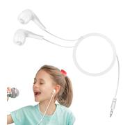 Generico Wired Earbuds - Ear Phones Wire | Electronic Earbuds with Clear Sound, Music Phone Accessory for Detail Study, Work Travel Communication, In Ear Headphones for Daily Sound Session