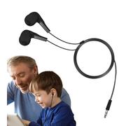 Genérico Wired Earbuds - Headphones with Wire | Plug in Headphones | 3,5 mm Jack Headphones with Wire For School - Kids Earbuds For School Students | In Ear Headphones Wired, Computer Headphones