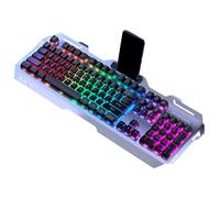 Generico Wired Keyboards, 104 Keys Backlit Laptop Keyboard, 19.29x7.09x1.77 Inches Compact and Portable Design, High Sensitivity with Precise Key Positioning, Plug-And-Play,