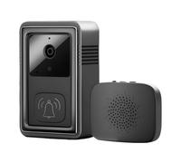 Generico Wireless, Campanello Wireless Con Fotocamera, Telecamera Ad Anello | Smart Wi-Fi Sonet Con | Visione Notturna Ad Alta Definizione, Fissaggio Adesivo Per Inquilini, Proprietari E Genitori