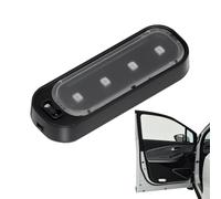Generico Wireless Car Door LED Warning Light, Wireless Sensor, Anti Rear-End Collision, Easy Installation, Energy Efficient, (Fit, White/Blue/Red), Ideal for Safety