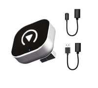 Generico Wireless Car Screen, Usb Adapter Converter, 1.1x1.1x0.79in Plug Play Electronics, Compact Lightweight Build, Fast Stable Signal for Navigation, Voice Assistant, Calling, Driving, Commuting