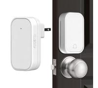 Generico Wireless Door Bell Waterproof Adjustable Volume Indoor Door Bell