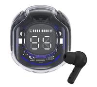 Generico Wireless Earbuds - 4 Inch Noise Cancelling Audio | PC-ABS Clear Sound - IPX5 Waterproof Duâl Connection Headphones, Ideal for Dynamic Music and Hands-Free Calls on Multiple Devices