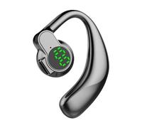 Generico Wireless Earbuds | Wirelesss Headphones with Earhooks | Noise Canceling, 50H Stereo LED Display Ear Buds | Waterproof Earphones for Running, Gym, Workout