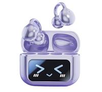 Generico Wireless Earbuds with Earhooks, Lightweight Headset with Noise Cancelling Microphone, Portable Wireless Earphones for Adults, Ideal for Music Streaming and Hands-Free Phone Calls