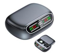 Generico Wireless Earphones, Headphones, In-Ear Earbuds, LED Display Charging Case, Smart Touch Control, Noise Reduction Design, Workout, Sports, 2.95x0.98x4.33 inches