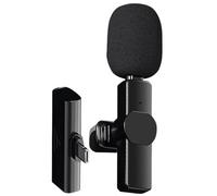 Generico Wireless Lavalier Microphones, Small Noise Reduction Lapel With Ultra-Low Delay, Portable Microphone, Podcasts, Live Streaming, Interviews, And Video Recording