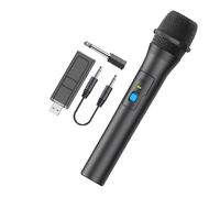 Generico Wireless Microphone, Metal Dynamic System, Rechargeable Receiver