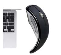 Generico Wireless Mouse For Laptop-USB Luxury Foldable Mouse, 2.4G Ultra-Slim Ergonomic Design, 1600 DPI Precision Optical Sensor, 15m Range Portable PC, Low Energy Consumption | For Travel